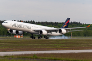 Plus Ultra Airbus A340-642 (EC-NFP) at  Hamburg - Fuhlsbuettel (Helmut Schmidt), Germany