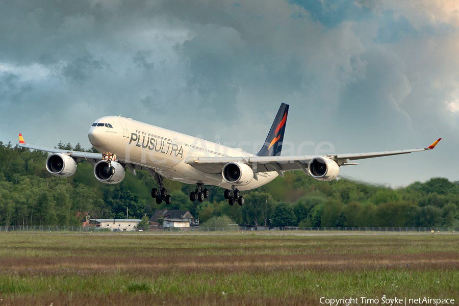Plus Ultra Airbus A340-642 (EC-NFP) | Photo 386363