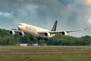 Plus Ultra Airbus A340-642 (EC-NFP) at  Hamburg - Fuhlsbuettel (Helmut Schmidt), Germany