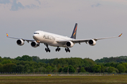 Plus Ultra Airbus A340-642 (EC-NFP) at  Hamburg - Fuhlsbuettel (Helmut Schmidt), Germany