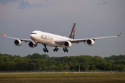 Plus Ultra Airbus A340-642 (EC-NFP) at  Hamburg - Fuhlsbuettel (Helmut Schmidt), Germany