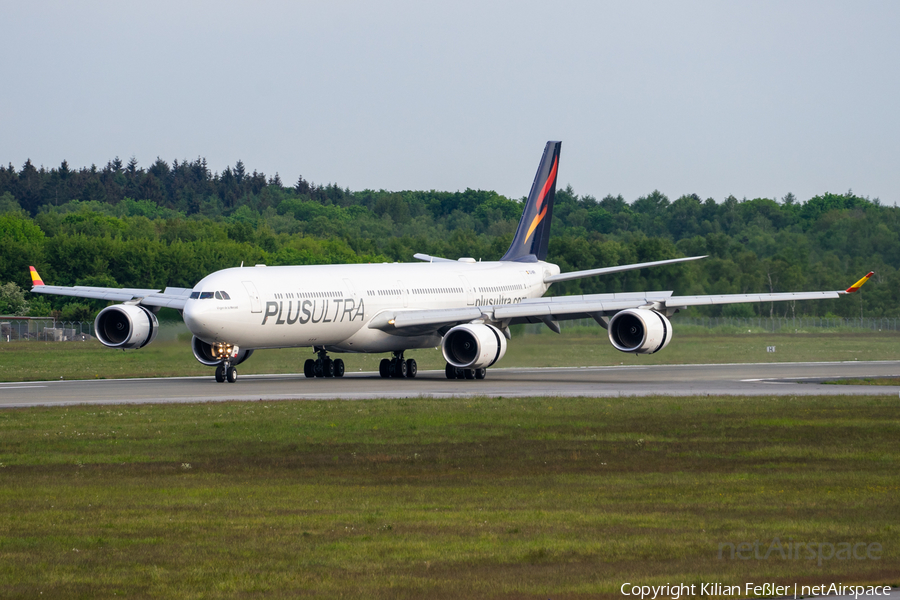 Plus Ultra Airbus A340-642 (EC-NFP) | Photo 413350