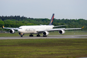 Plus Ultra Airbus A340-642 (EC-NFP) at  Hamburg - Fuhlsbuettel (Helmut Schmidt), Germany