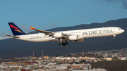 Plus Ultra Airbus A340-642 (EC-NFP) at  Gran Canaria, Spain