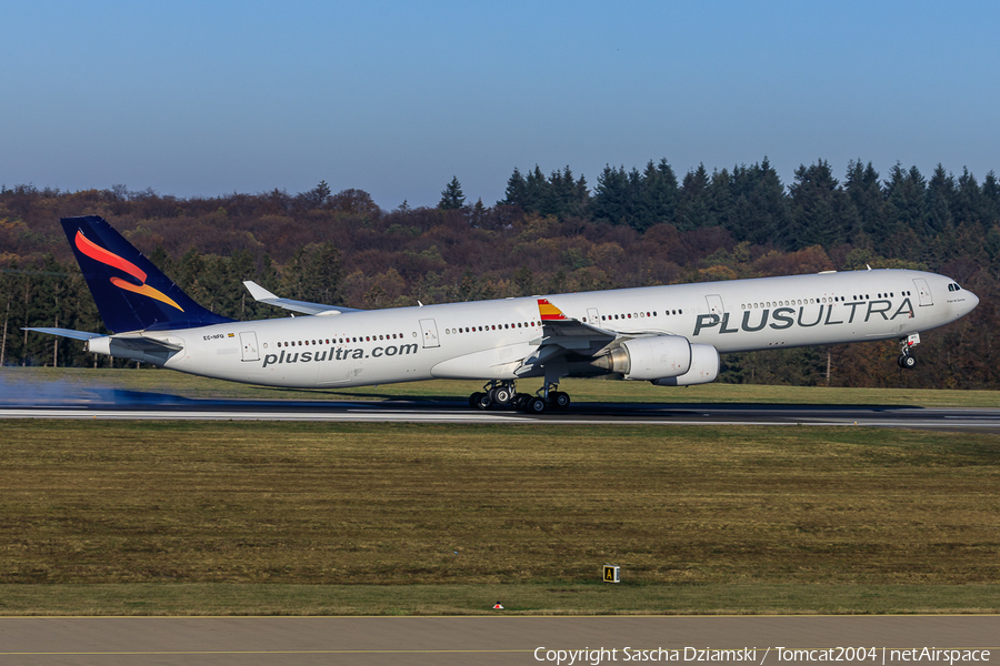 Plus Ultra Airbus A340-642 (EC-NFQ) | Photo 409682