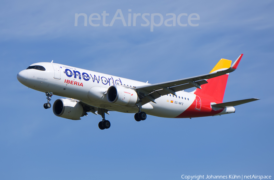 Iberia Airbus A320-251N (EC-NFZ) | Photo 454610