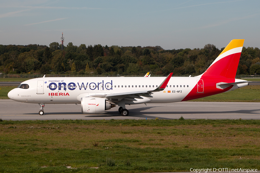 Iberia Airbus A320-251N (EC-NFZ) | Photo 349138