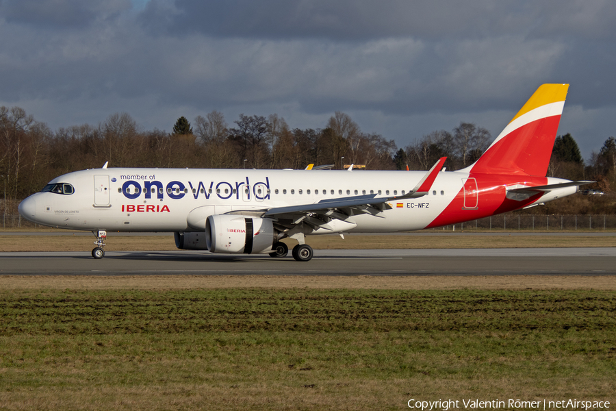 Iberia Airbus A320-251N (EC-NFZ) | Photo 492601