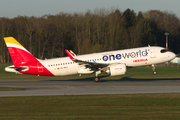 Iberia Airbus A320-251N (EC-NFZ) at  Hamburg - Fuhlsbuettel (Helmut Schmidt), Germany