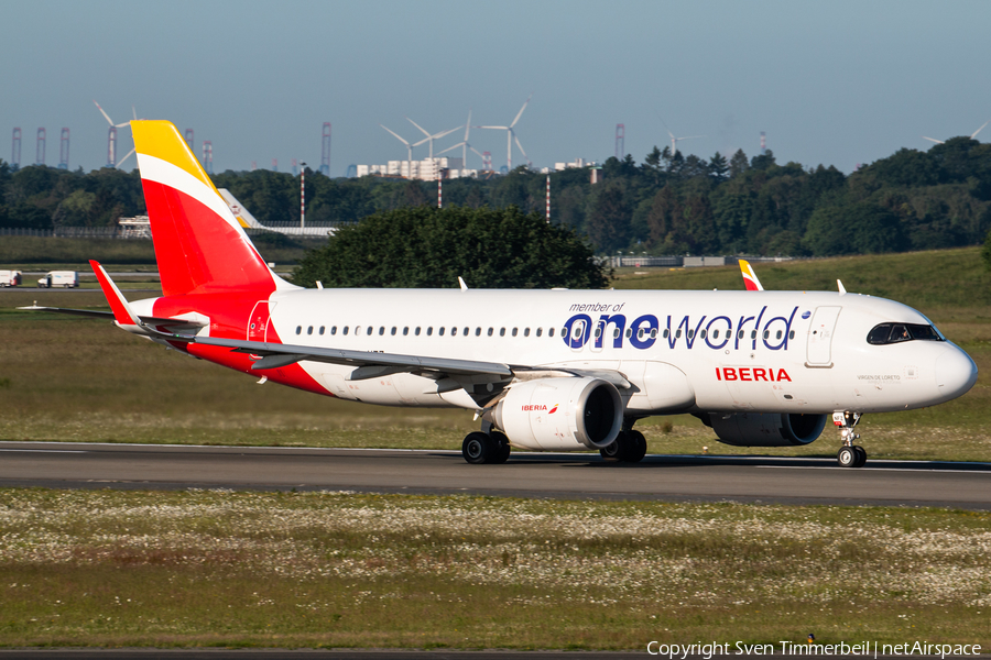Iberia Airbus A320-251N (EC-NFZ) | Photo 511620