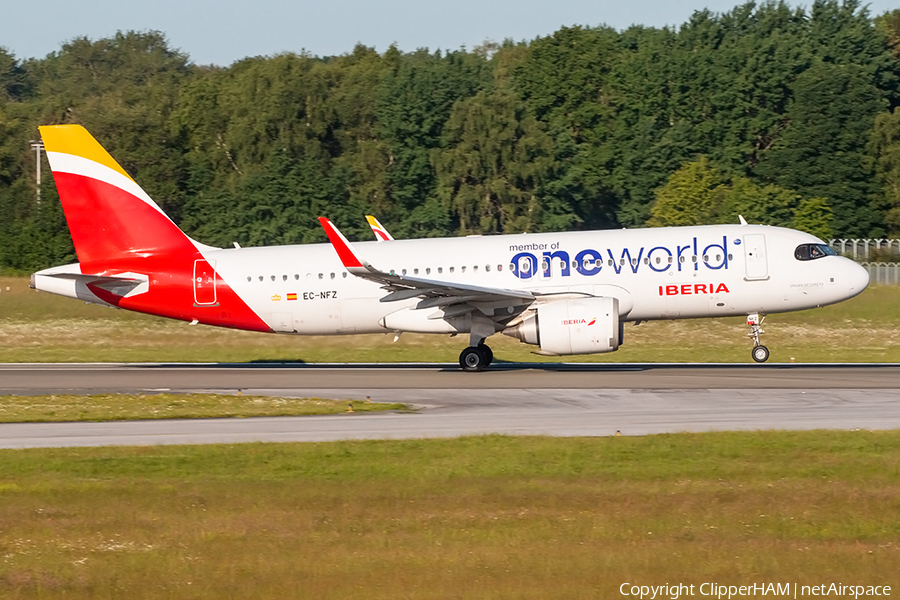 Iberia Airbus A320-251N (EC-NFZ) | Photo 511760