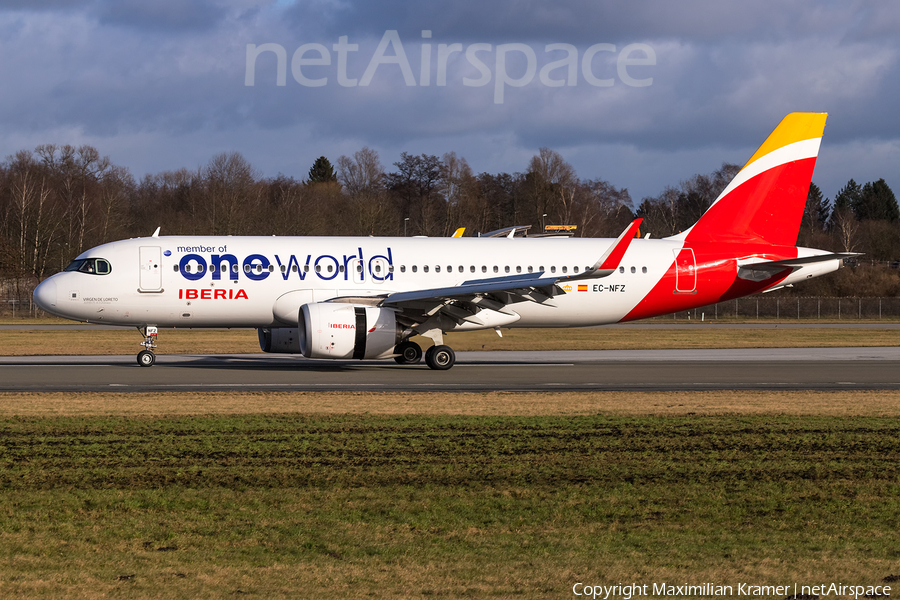 Iberia Airbus A320-251N (EC-NFZ) | Photo 521111