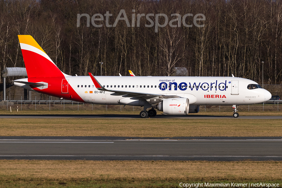 Iberia Airbus A320-251N (EC-NFZ) | Photo 521113