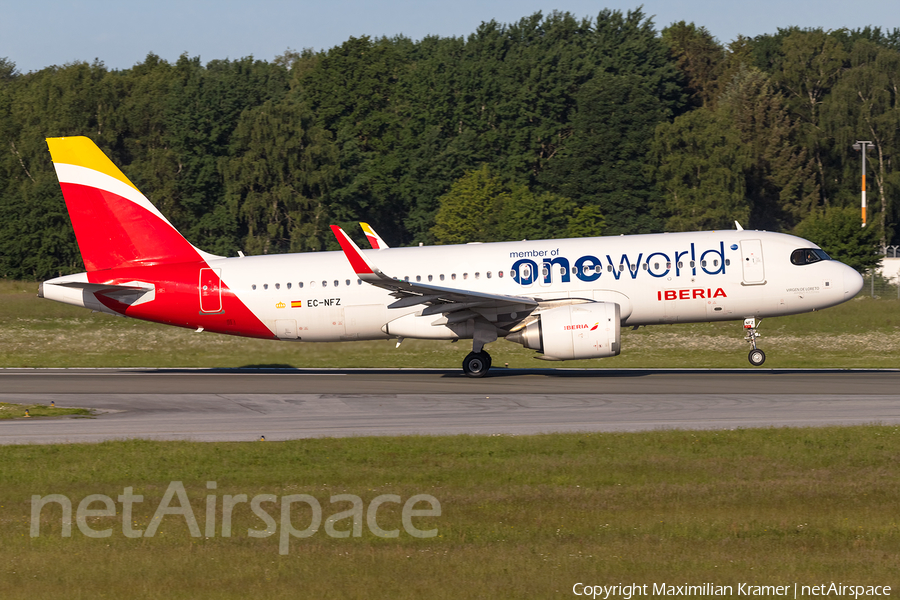 Iberia Airbus A320-251N (EC-NFZ) | Photo 521644