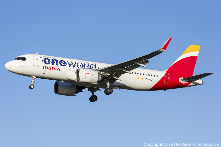 Iberia Airbus A320-251N (EC-NFZ) | Photo 369215