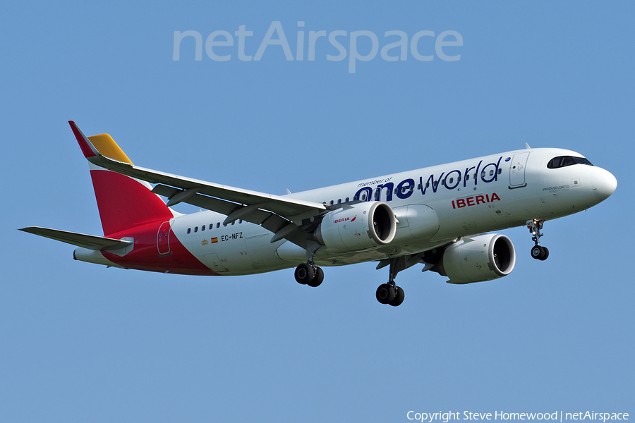 Iberia Airbus A320-251N (EC-NFZ) | Photo 670023
