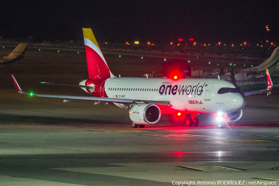 Iberia Airbus A320-251N (EC-NFZ) | Photo 352312