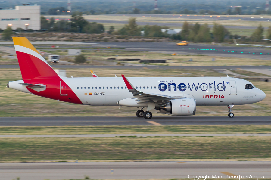 Iberia Airbus A320-251N (EC-NFZ) | Photo 350534