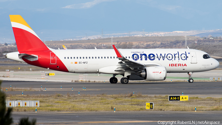 Iberia Airbus A320-251N (EC-NFZ) | Photo 593302