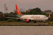 Alba Star Boeing 737-809 (EC-NGC) at  Corfu - International, Greece