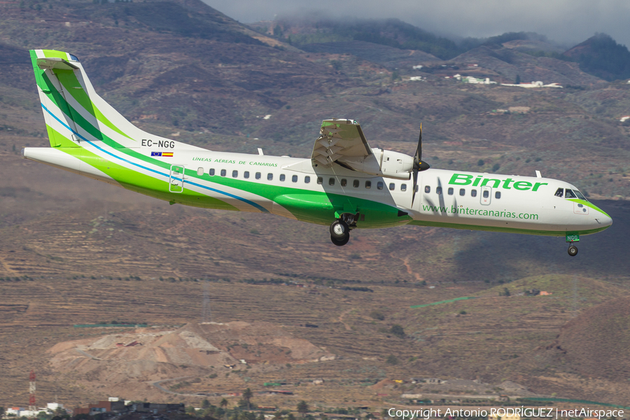 Binter Canarias ATR 72-600 (EC-NGG) | Photo 353962