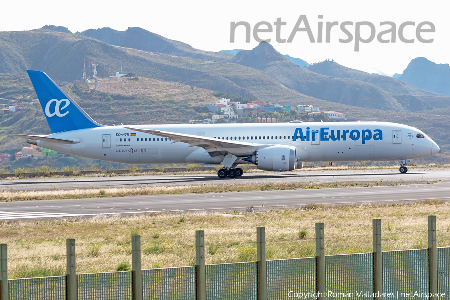 Air Europa Boeing 787-9 Dreamliner (EC-NGN) | Photo 456243