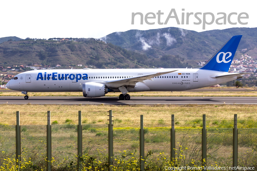 Air Europa Boeing 787-9 Dreamliner (EC-NGN) | Photo 456530