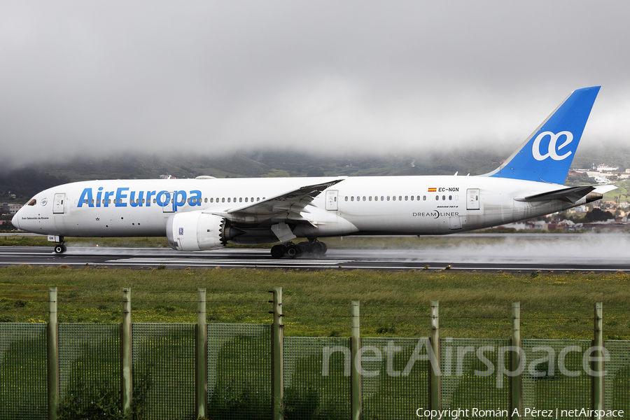 Air Europa Boeing 787-9 Dreamliner (EC-NGN) | Photo 675342