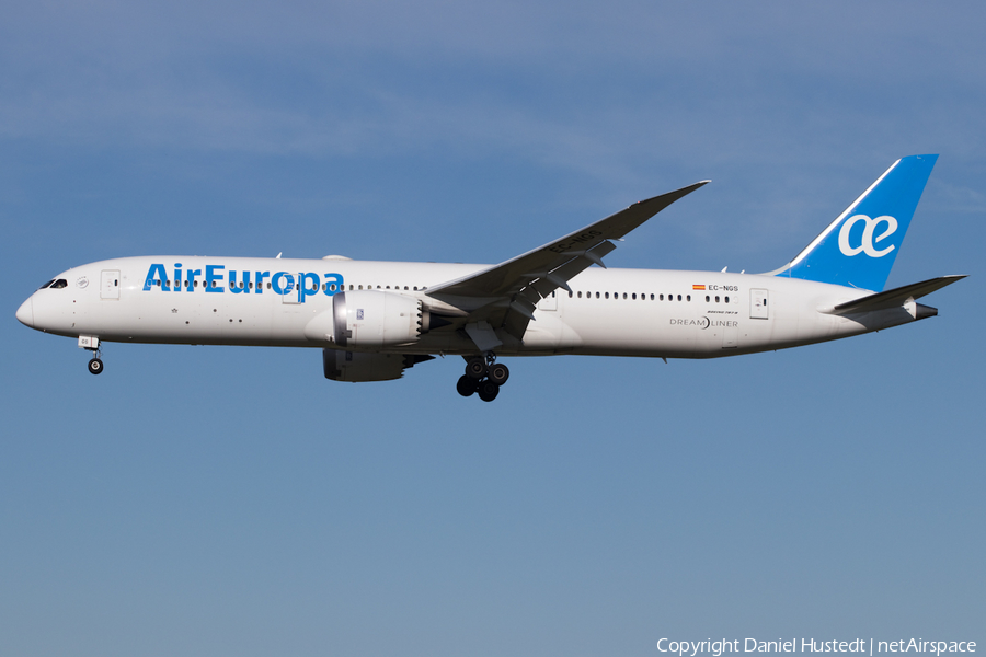 Air Europa Boeing 787-9 Dreamliner (EC-NGS) | Photo 516294