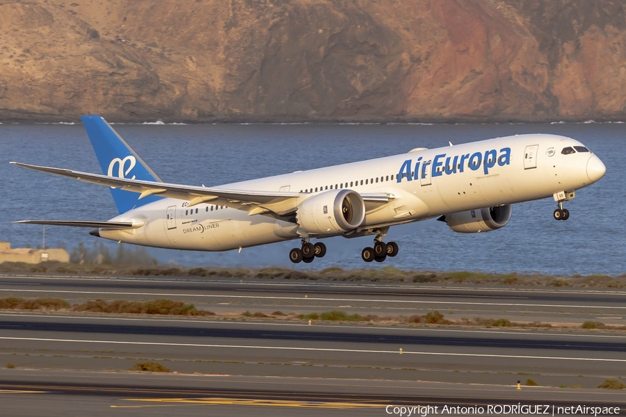 Air Europa Boeing 787-9 Dreamliner (EC-NGS) | Photo 493929