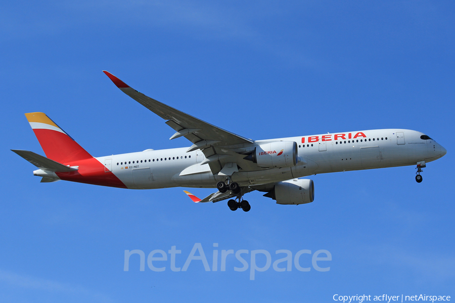 Iberia Airbus A350-941 (EC-NGT) | Photo 444816