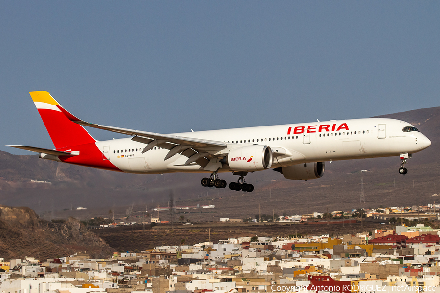 Iberia Airbus A350-941 (EC-NGT) | Photo 398686