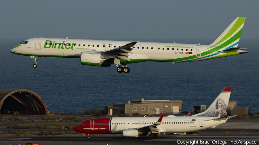 Binter Canarias Embraer ERJ-195E2 (ERJ-190-400STD) (EC-NHA) | Photo 505350