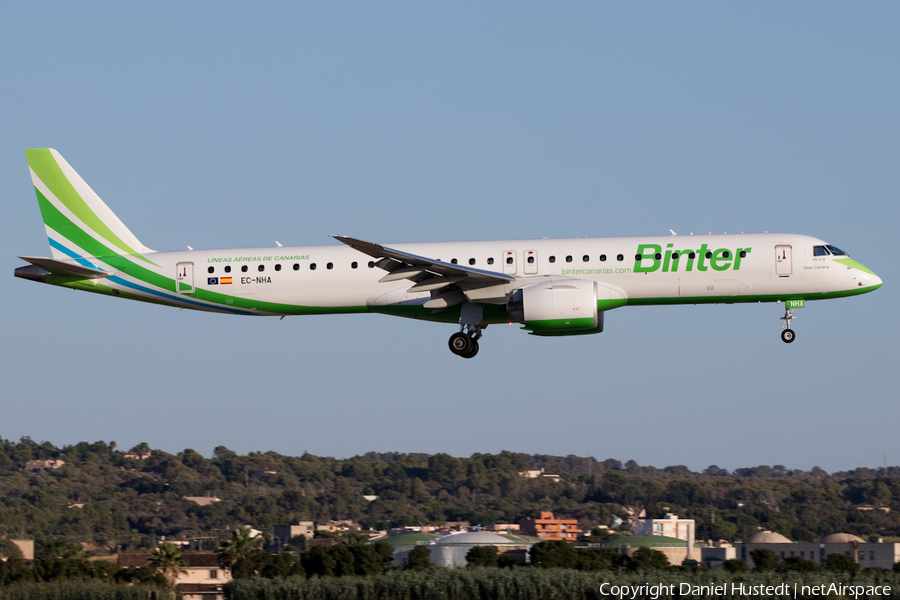 Binter Canarias Embraer ERJ-195E2 (ERJ-190-400STD) (EC-NHA) | Photo 534279