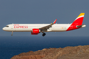 Iberia Express Airbus A321-251NX (EC-NIA) at  Gran Canaria, Spain