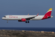 Iberia Express Airbus A321-251NX (EC-NIA) at  Gran Canaria, Spain