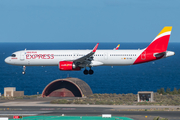 Iberia Express Airbus A321-251NX (EC-NIA) at  Gran Canaria, Spain