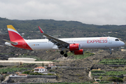 Iberia Express Airbus A321-251NX (EC-NIA) at  La Palma (Santa Cruz de La Palma), Spain