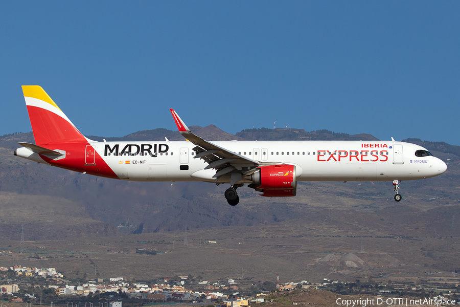 Iberia Express Airbus A321-251NX (EC-NIF) | Photo 573357