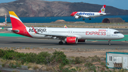 Iberia Express Airbus A321-251NX (EC-NIF) at  Gran Canaria, Spain