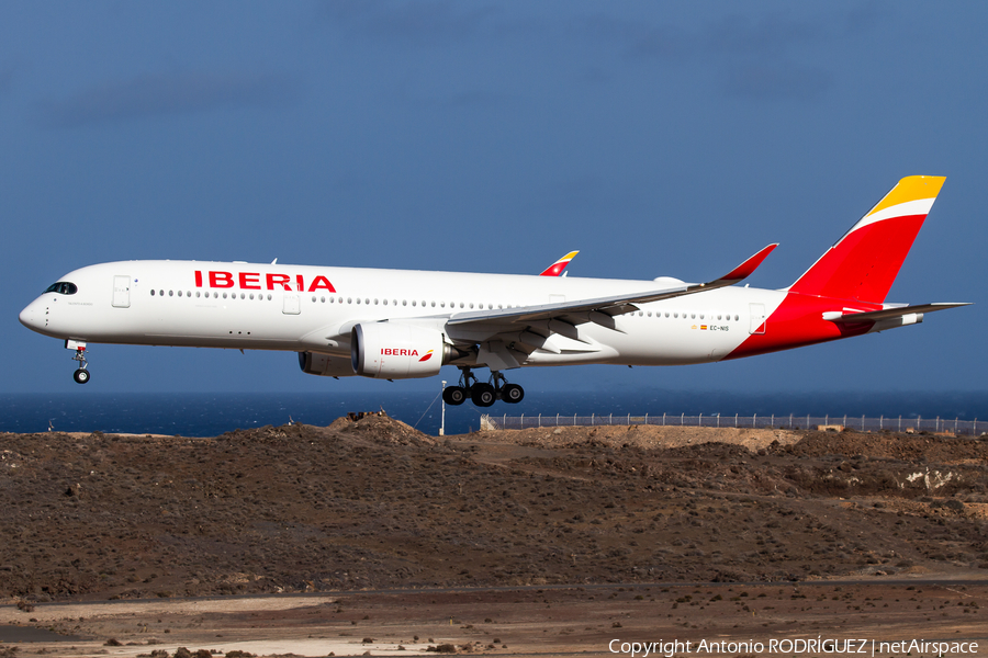 Iberia Airbus A350-941 (EC-NIS) | Photo 398948