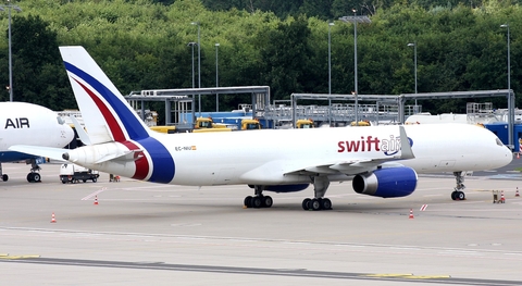 Swiftair Boeing 757-223(PCF) (EC-NIU) at  Cologne/Bonn, Germany
