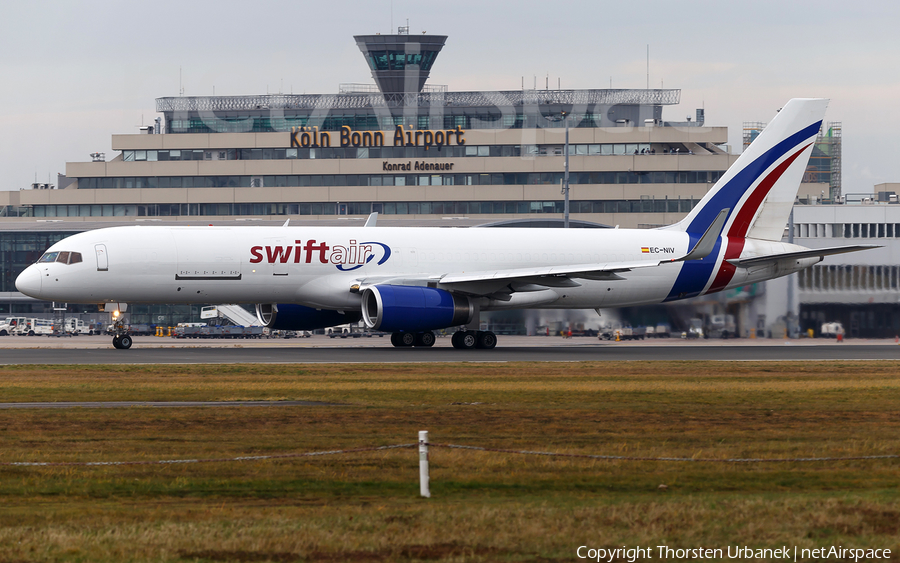 Swiftair Boeing 757-223(PCF) (EC-NIV) | Photo 417573