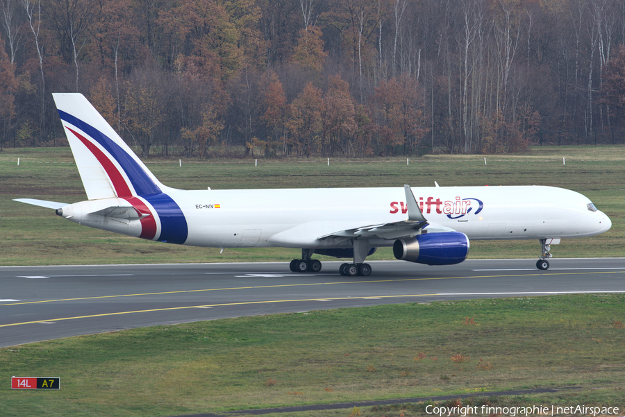 Swiftair Boeing 757-223(PCF) (EC-NIV) | Photo 419760
