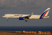 Swiftair Boeing 757-223(PCF) (EC-NIV) at  Gran Canaria, Spain