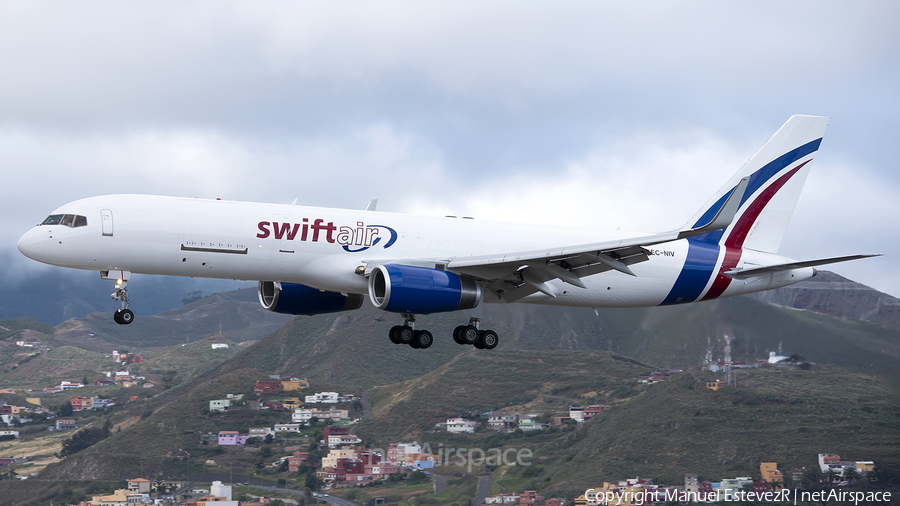Swiftair Boeing 757-223(PCF) (EC-NIV) | Photo 388995