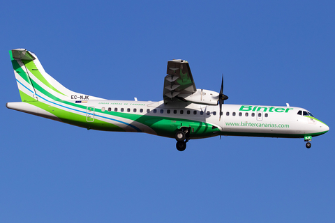 Binter Canarias ATR 72-600 (EC-NJK) at  Gran Canaria, Spain
