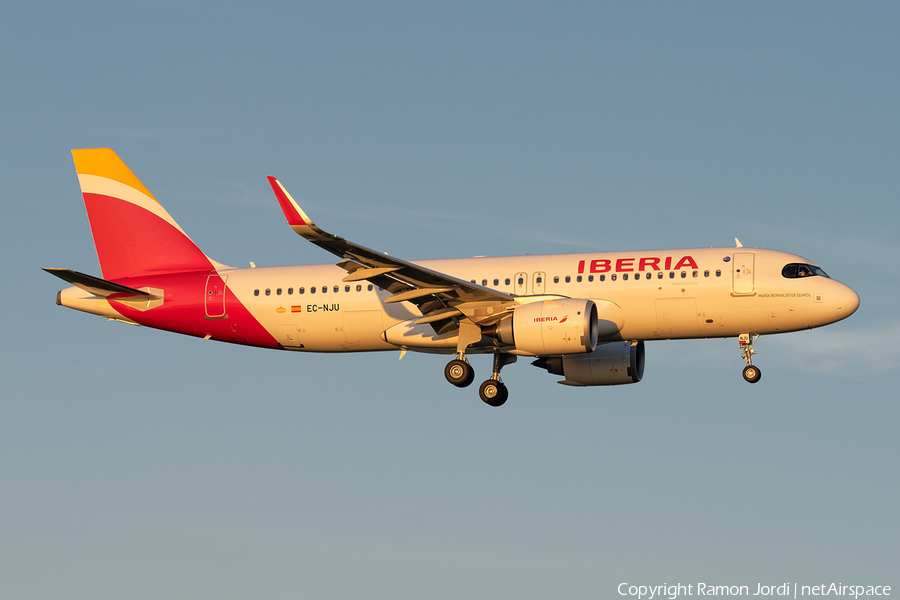 Iberia Airbus A320-251N (EC-NJU) | Photo 408188