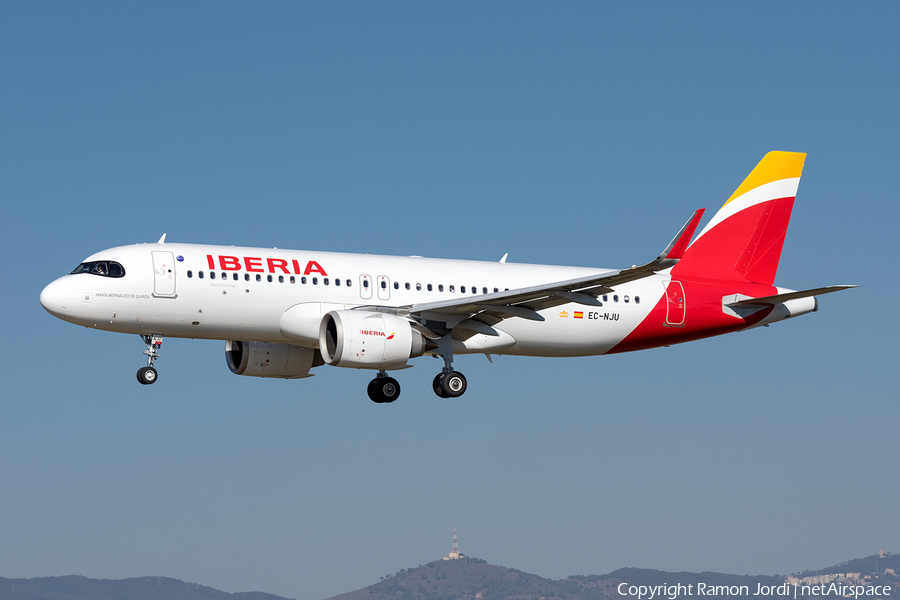 Iberia Airbus A320-251N (EC-NJU) | Photo 413080