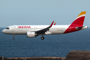 Iberia Airbus A320-251N (EC-NJU) at  Gran Canaria, Spain